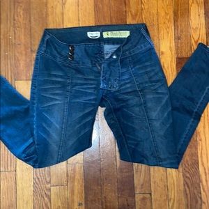 High rise jeans